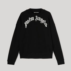 Palm Angels Curved logo sweatshirt Size M